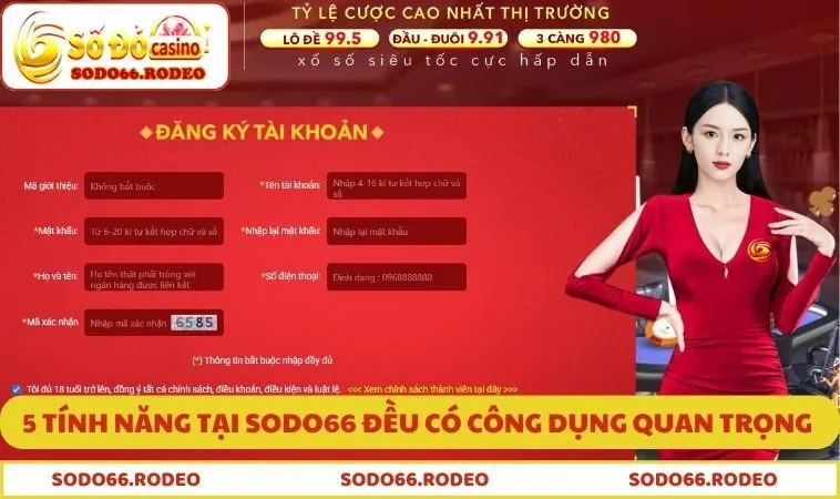 5 tính năng tại SODO66 đều có công dụng quan trọng