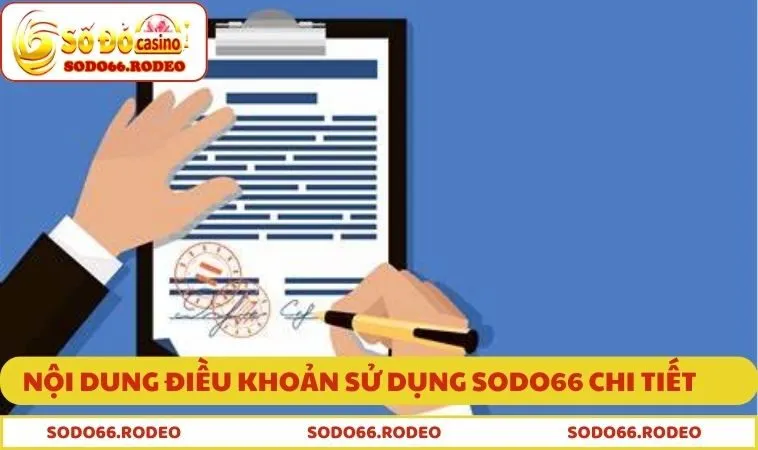 Nội dung điều khoản sử dụng SODO66 chi tiết